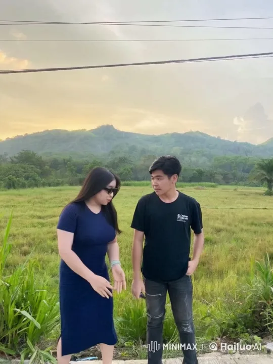 Rural Kung Fu Duel in Serene Evening Landscape – AI Generated Video | Hailuo AI