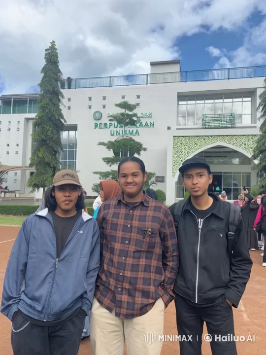 Three Men Showcase Martial Arts in Live2D Animation at Unisma Library – AI Generated Video | Hailuo AI