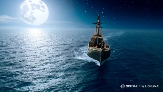 Sailors Face Whales' Menacing Encounter and Sacrifice – AI Generated Video | Hailuo AI