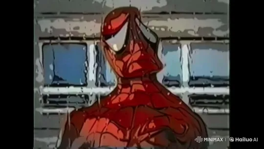 Rainy Window Reflection: Spider-Man's Contemplation – AI Generated Video | Hailuo AI