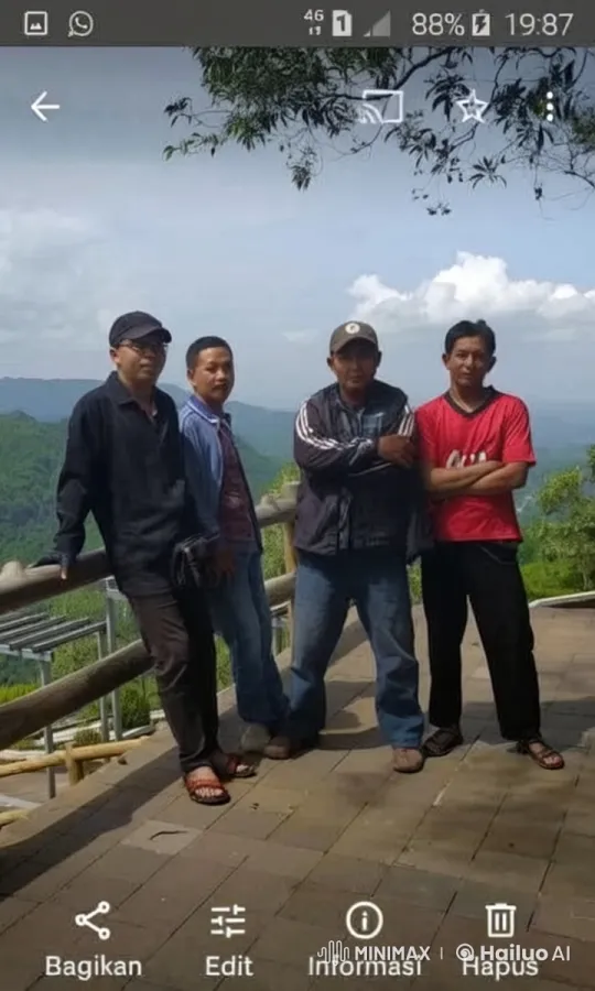 Live2D Animated Kungfu Practitioners Display Skills in Scenic Overlook – AI Generated Video | Hailuo AI
