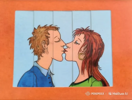 Couple's Kiss Transforms into a Baby in Live2D Animation – AI Generated Video | Hailuo AI
