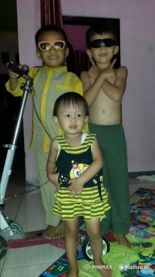 Children's Energetic Kungfu Practice in Playful Setting – AI Generated Video | Hailuo AI