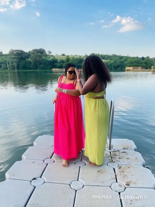Summer Dresses Kungfu Duel by Serene Lake – AI Generated Video | Hailuo AI