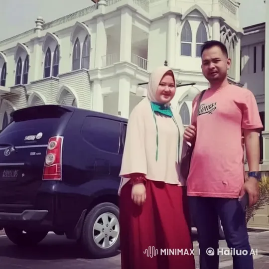 Live2D Animation: Couple Performs Kungfu in Front of Historic Building – AI Generated Video | Hailuo AI