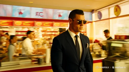 Ronaldo and Messi Meet Unexpectedly at KFC – AI Generated Video | Hailuo AI
