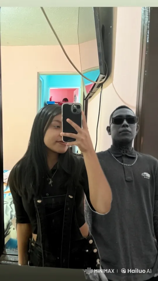 Affectionate Moment Between Couple in Pastel Room – AI Generated Video | Hailuo AI