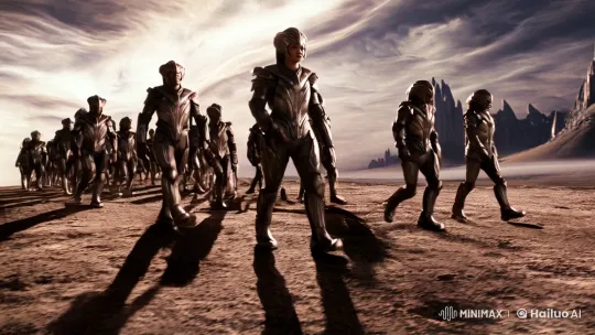 Kraxons March: Dominance in Alien Terrain – AI Generated Video | Hailuo AI