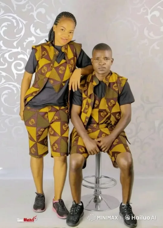 Traditional African Attired Duo Showcases Impressive Kung Fu in Live2D Animation – AI Generated Video | Hailuo AI