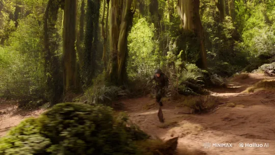 Rebel Soldier Navigates Endor's Chaotic Battlefield – AI Generated Video | Hailuo AI