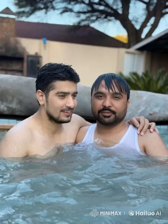 Intimate Moment in a Hot Tub with Serene Background – AI Generated Video | Hailuo AI