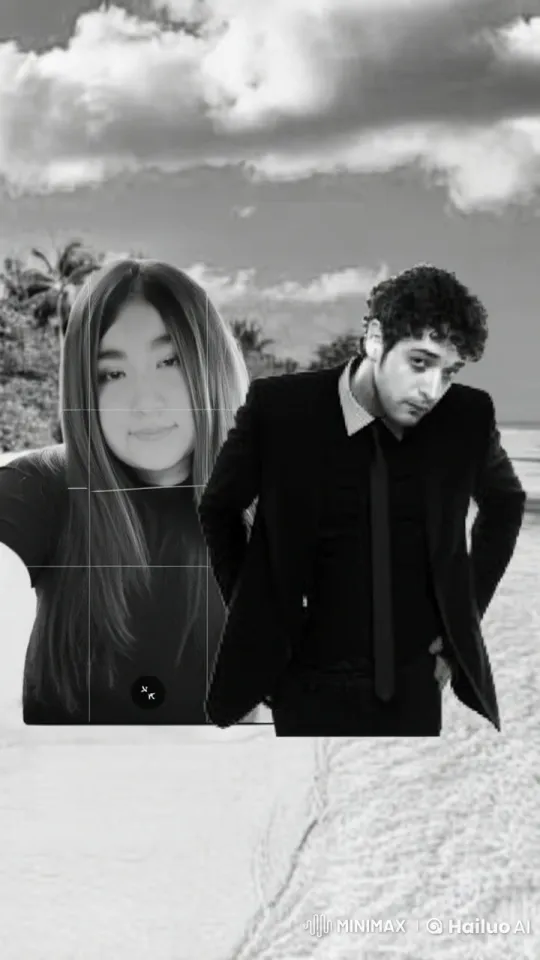 Romantic Moment on a Serene Beach in Live2D – AI Generated Video | Hailuo AI