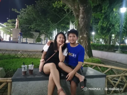 Couple Engages in Martial Arts Display in Park at Night – AI Generated Video | Hailuo AI