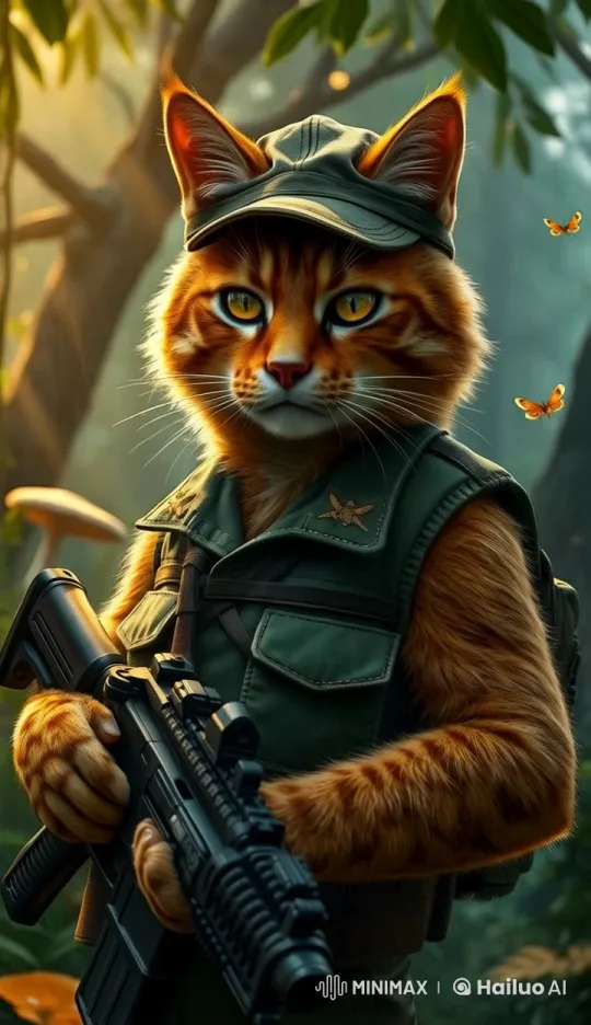 Lieutenant Jasper: Hyper-Realistic Jungle Standoff – AI Generated Video | Hailuo AI