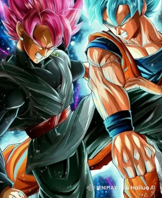 Cosmic Clash: Epic Battle of Two Powerful Characters – AI Generated Video | Hailuo AI