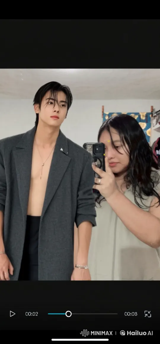 Boy and Girl Share Affectionate Moment in Live2D Animation – AI Generated Video | Hailuo AI