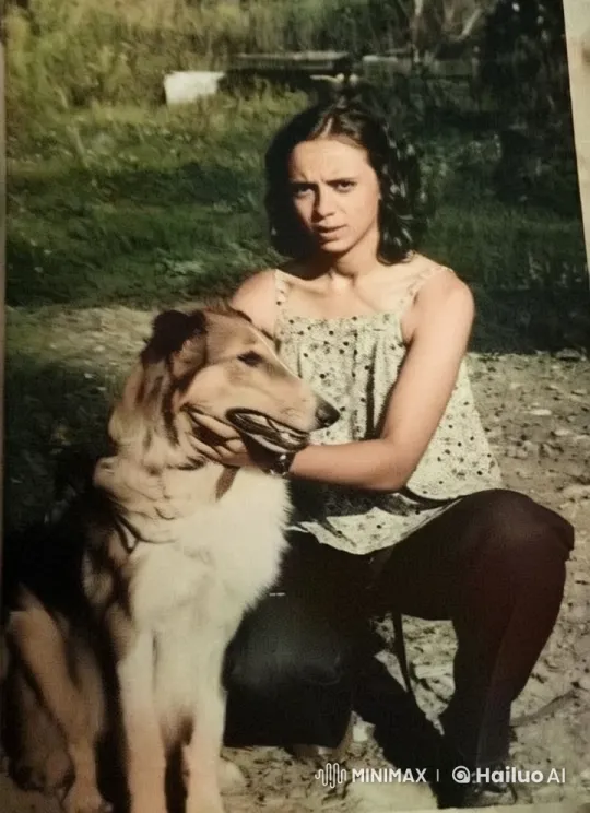 Young Woman and Collie Dog Share a Tender Moment – AI Generated Video | Hailuo AI