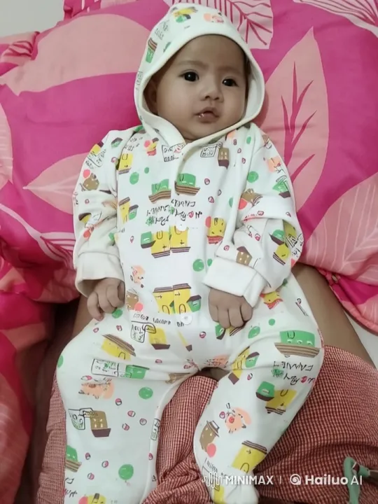 Baby's Joyous Kung Fu Display in Adorable Onesie – AI Generated Video | Hailuo AI