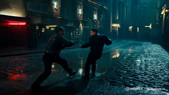 Intense Alleyway Fight with Dynamic Cinematography – AI Generated Video | Hailuo AI