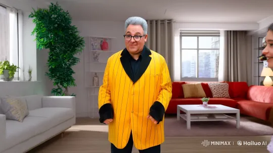 Middle-Aged Man Transforms into Pikachu, Electrifying Onlookers – AI Generated Video | Hailuo AI