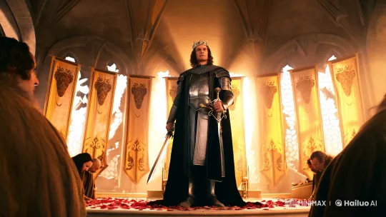 Aragorn's Coronation: A Majestic and Hopeful Moment – AI Generated Video | Hailuo AI