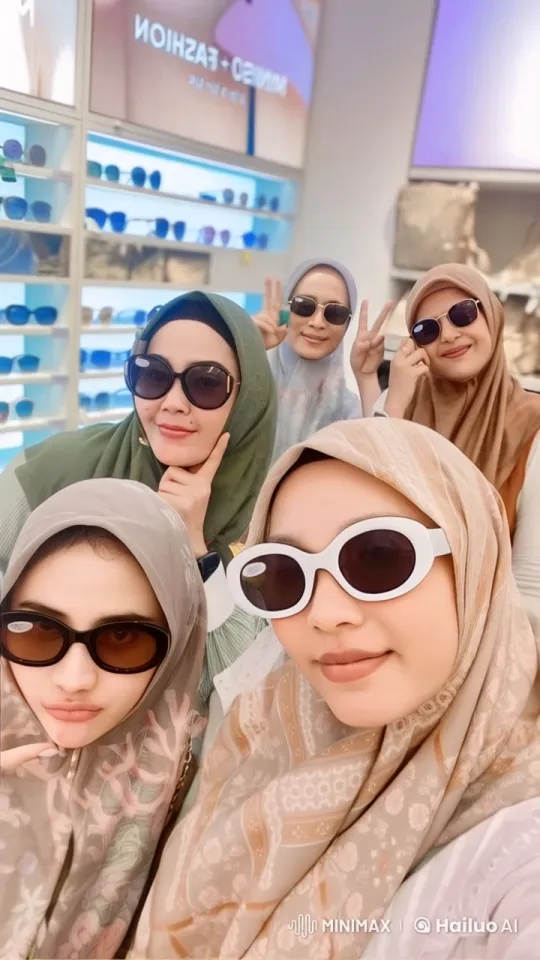 Women Perform Kungfu in Sunglasses Store – AI Generated Video | Hailuo AI
