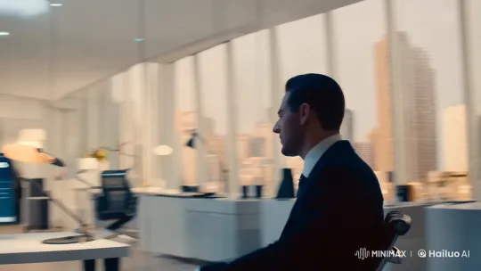 Sophisticated Trader's Workspace Showcased in Aesthetic Film Style – AI Generated Video | Hailuo AI