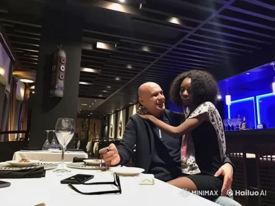 Couple's Dynamic Martial Arts Dinner Scene – AI Generated Video | Hailuo AI