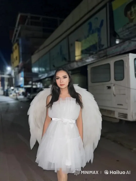 Angel Warrior: Martial Arts in Urban Night – AI Generated Video | Hailuo AI