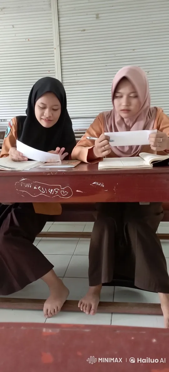 Schoolgirls Showcase Kungfu Skills in Classroom Setting – AI Generated Video | Hailuo AI