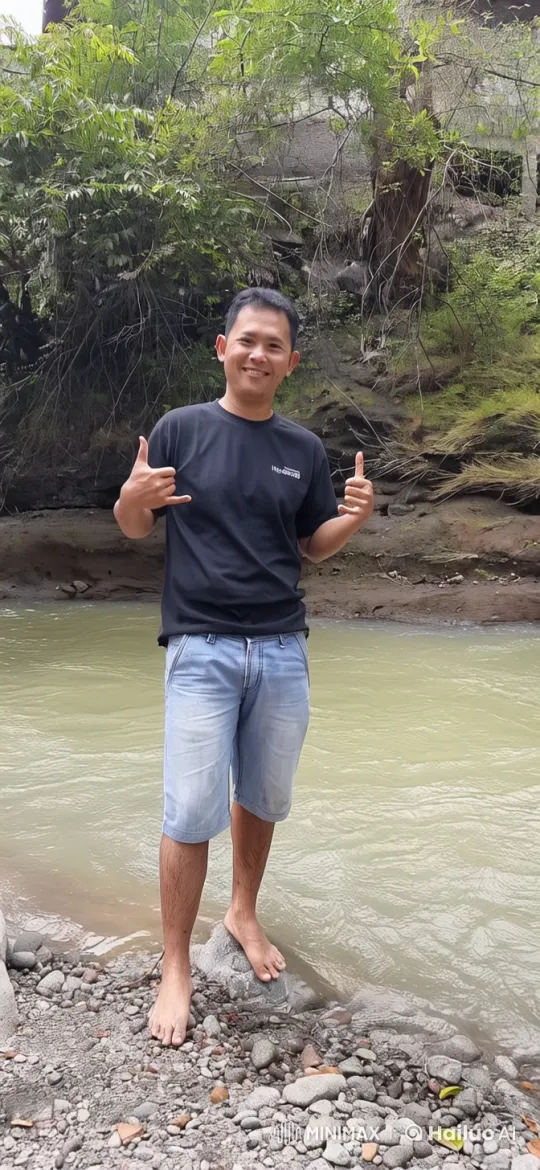 Kungfu Practitioner Demonstrates Skills in Nature – AI Generated Video | Hailuo AI