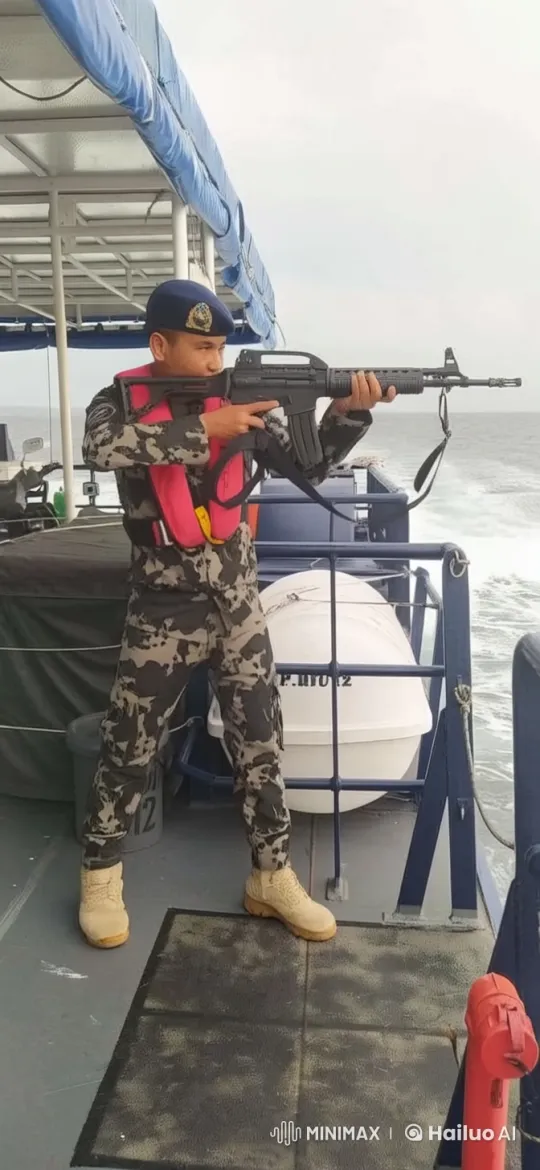Camouflaged Soldier Engages Target with Precision – AI Generated Video | Hailuo AI