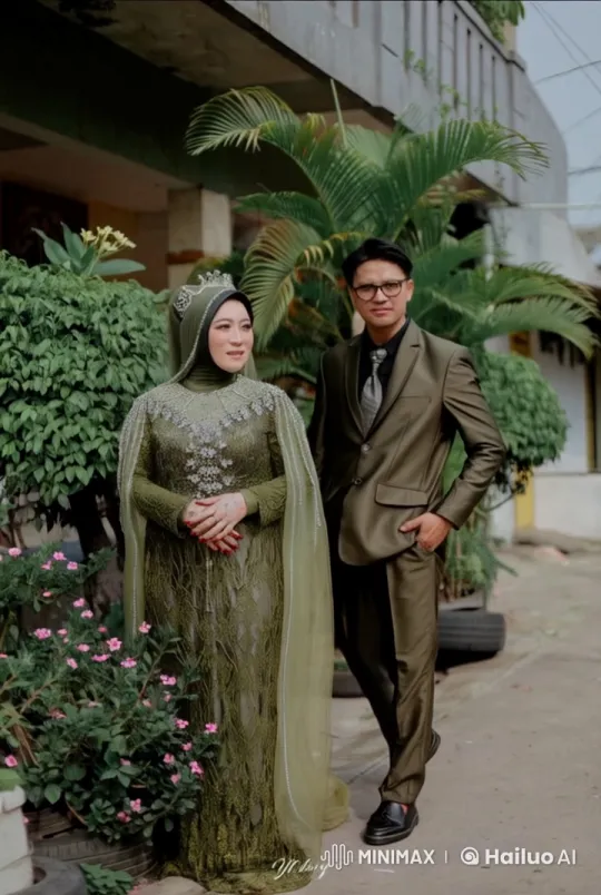 Formal Attired Couple in Garden Kung Fu Duel – AI Generated Video | Hailuo AI