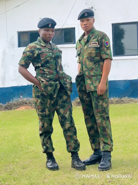 Nigerian Army vs. Navy: Live2D Martial Arts Display – AI Generated Video | Hailuo AI