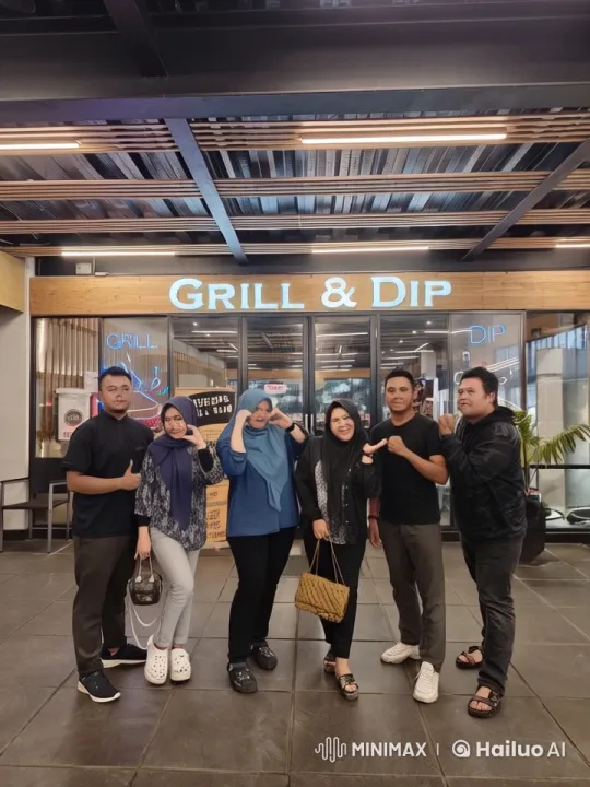 Grill & Dip Restaurant Promo with Live2D Kungfu Showcase – AI Generated Video | Hailuo AI