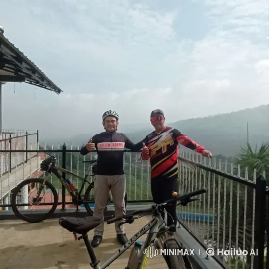 Cyclists Blend Martial Arts and Adventure – AI Generated Video | Hailuo AI