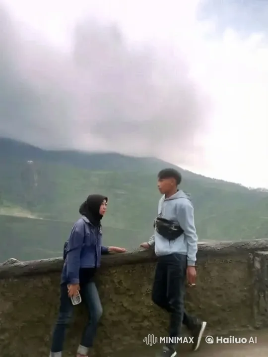 Kungfu Duo Battles in Scenic Mountain Setting – AI Generated Video | Hailuo AI