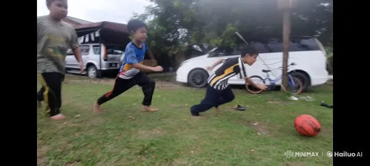 Boys Play Kung Fu with Ball in Animated Short – AI Generated Video | Hailuo AI