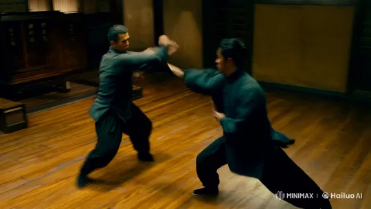 Dynamic Kungfu Display in Aesthetic dojo Setting – AI Generated Video | Hailuo AI