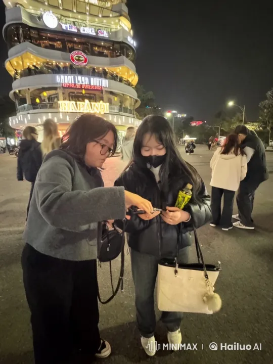 Nighttime Urban Kung Fu Showdown with Cityscape Backdrop – AI Generated Video | Hailuo AI