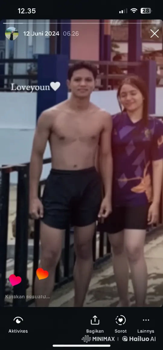 Dynamic Duo: Young Couple's Live2D Adventure – AI Generated Video | Hailuo AI