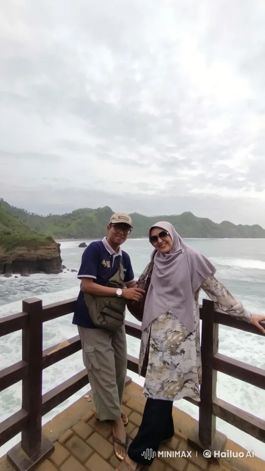 Couple Dancing on Ocean View Deck in Live2D Animation – AI Generated Video | Hailuo AI