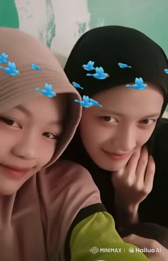Live2D Animation: Dynamic Kung Fu Duel in Hijabs – AI Generated Video | Hailuo AI