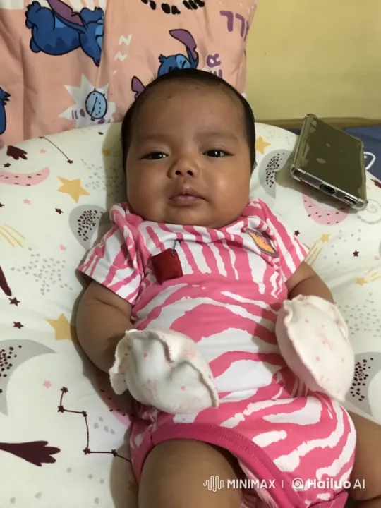 Adorable Baby on Cozy Bed in Live2D Animation – AI Generated Video | Hailuo AI