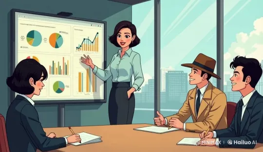 Professional Conference Room Presentation Analysis – AI Generated Video | Hailuo AI