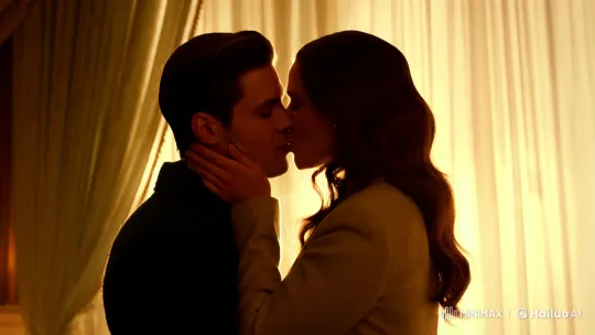 Intimate Embrace: Aesthetic Close-up and Romantic Lighting – AI Generated Video | Hailuo AI