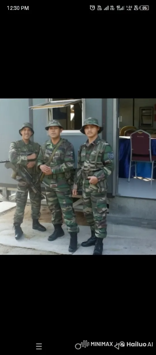 Three Soldiers Conduct Tactical Training Outside Building – AI Generated Video | Hailuo AI