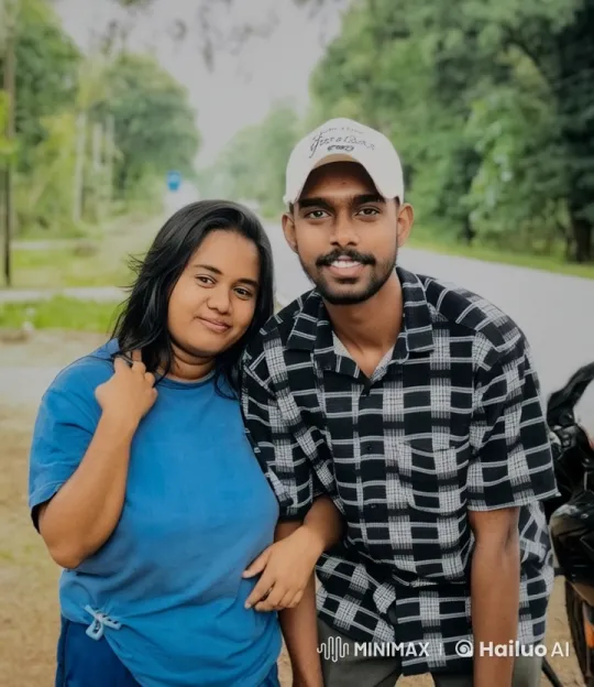 Affectionate Couple in Serene Outdoor Setting with Animated Details – AI Generated Video | Hailuo AI
