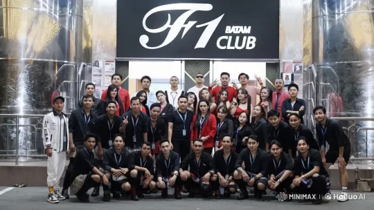 Live2D Video: Martial Arts Display at F1 Club Batam – AI Generated Video | Hailuo AI