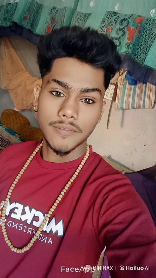 Live2D Animation: Red Sweater Subject with Dramatic Text – AI Generated Video | Hailuo AI